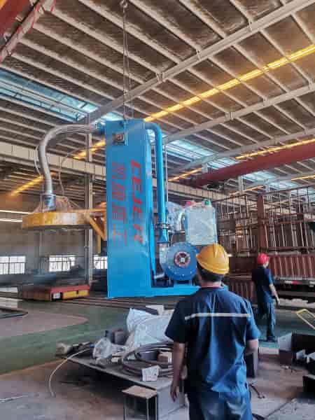 升降式烤包器（帶PLC）兩臺(tái)發(fā)運(yùn)中！