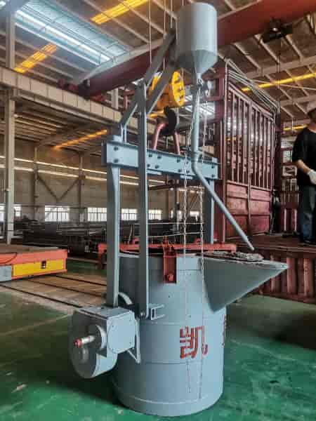 鐵水包4套，含胎膜，含孕育裝置，打好包襯，發(fā)運中！