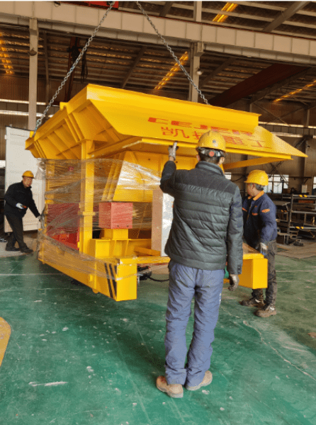 外國客戶定制的加料車，烤包器，裝箱出嫁啦！