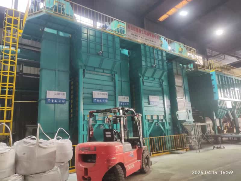 又一條全自動消失模生產(chǎn)線安裝調(diào)試完成！