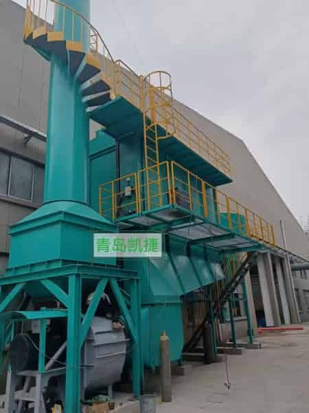 青島凱捷電爐除塵系統(tǒng)安裝調(diào)試圓滿收官！